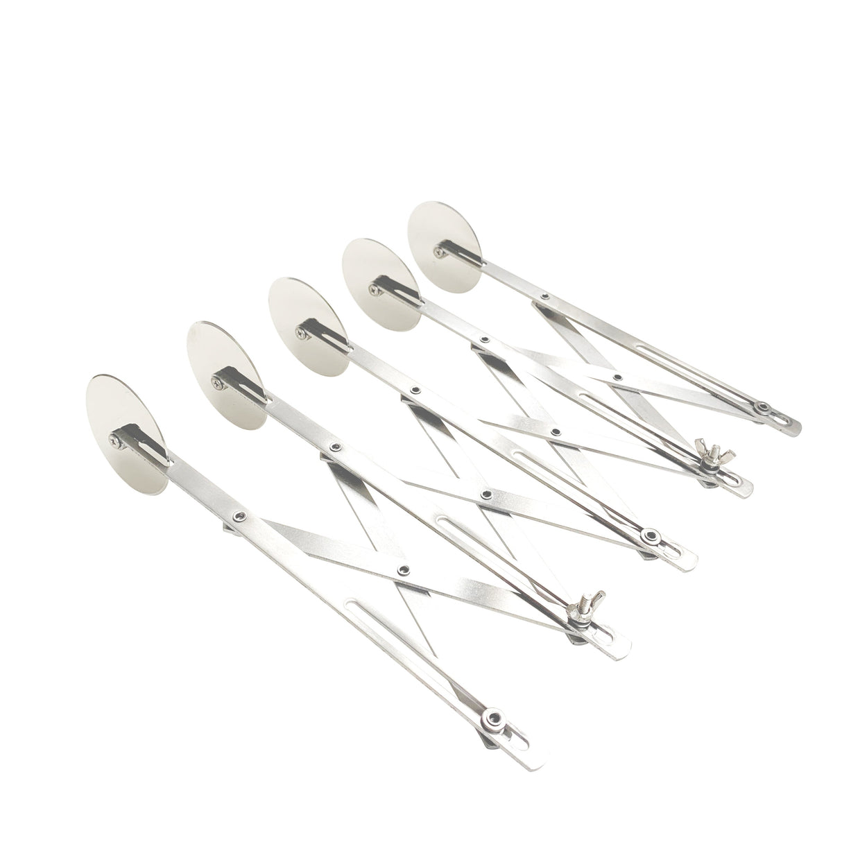 Cutter, Pastry, Met Lux 9.5 x 9.5 x 2.25 Inch, 5-Wheel, Stainless Steel,1 - 1 EACH