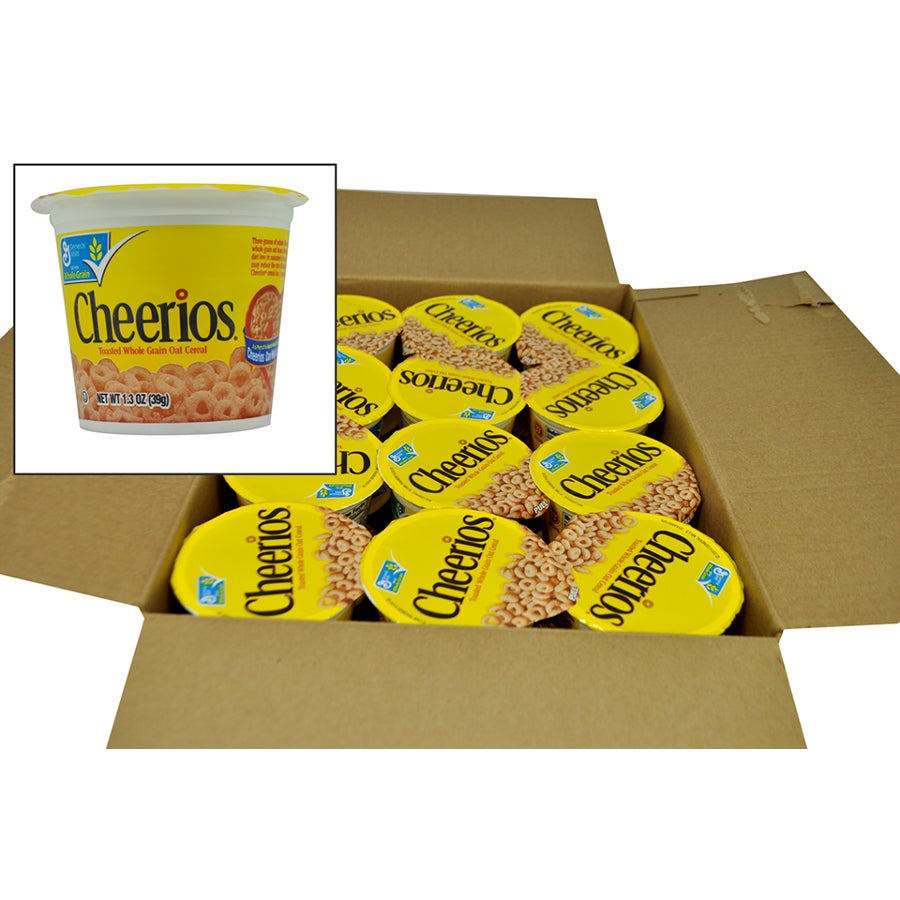 Cereal, Cheerios, Cup,60 - 1.3 OUNCE