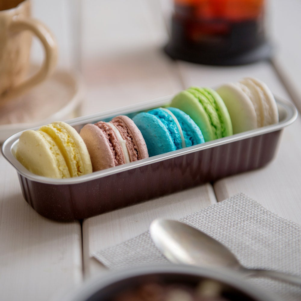 Pans, Loaf, 6.75 Ounce, Coffee Brown, with Clear Plastic Dome Lids, 6.75 Ounce,1 - 100 COUNT