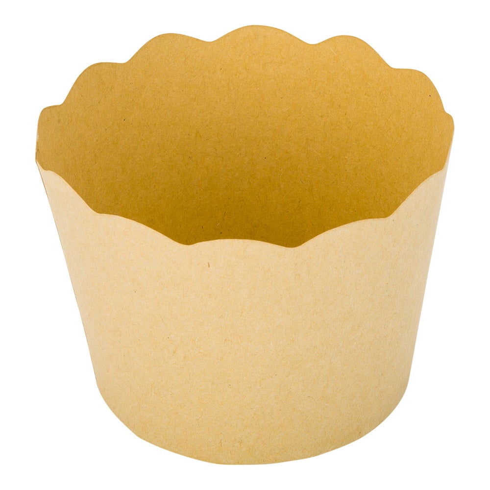 Cups, Scalloped Baking, 7 Ounce, Paper, Kraft, Greaseproof,1 - 200 COUNT