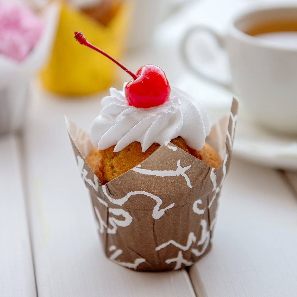 Cups, Baking, 1.2 Ounce, Paper, Chocolate Wisp, Petal, 1.2 Ounce,1 - 200 COUNT