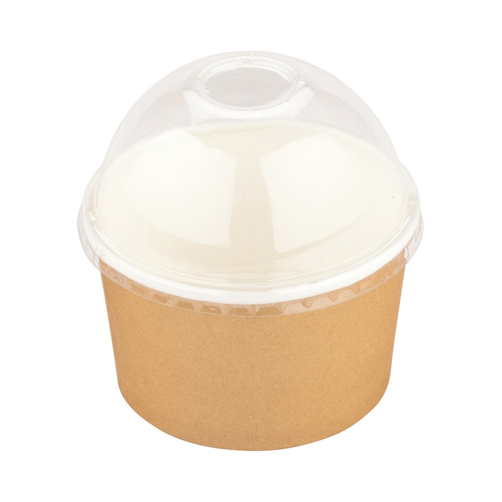 Lids, Dome, Plastic, Clear, 3.3 Inch, for 5 Ounce Cups, 5 Ounce,1 - 200 COUNT