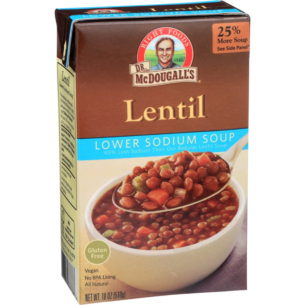 Soup, Lentil,6 - 18 OUNCE