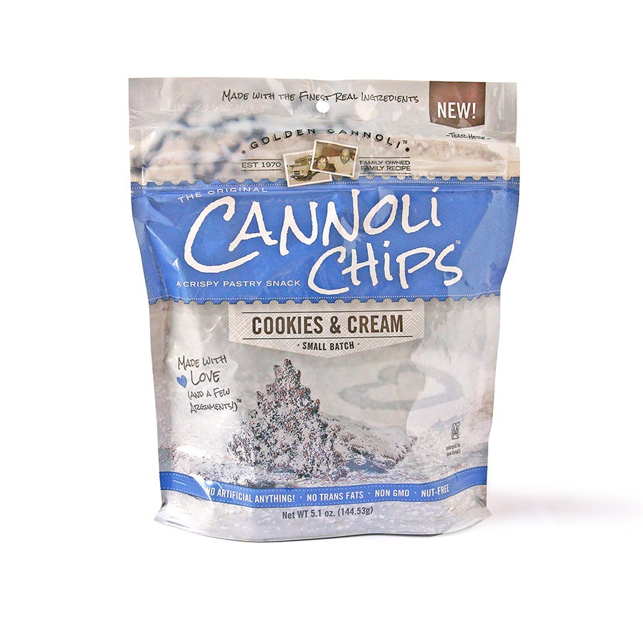 Chips, Cannoli, Cookies & Cream,8 - 5.1 OUNCE