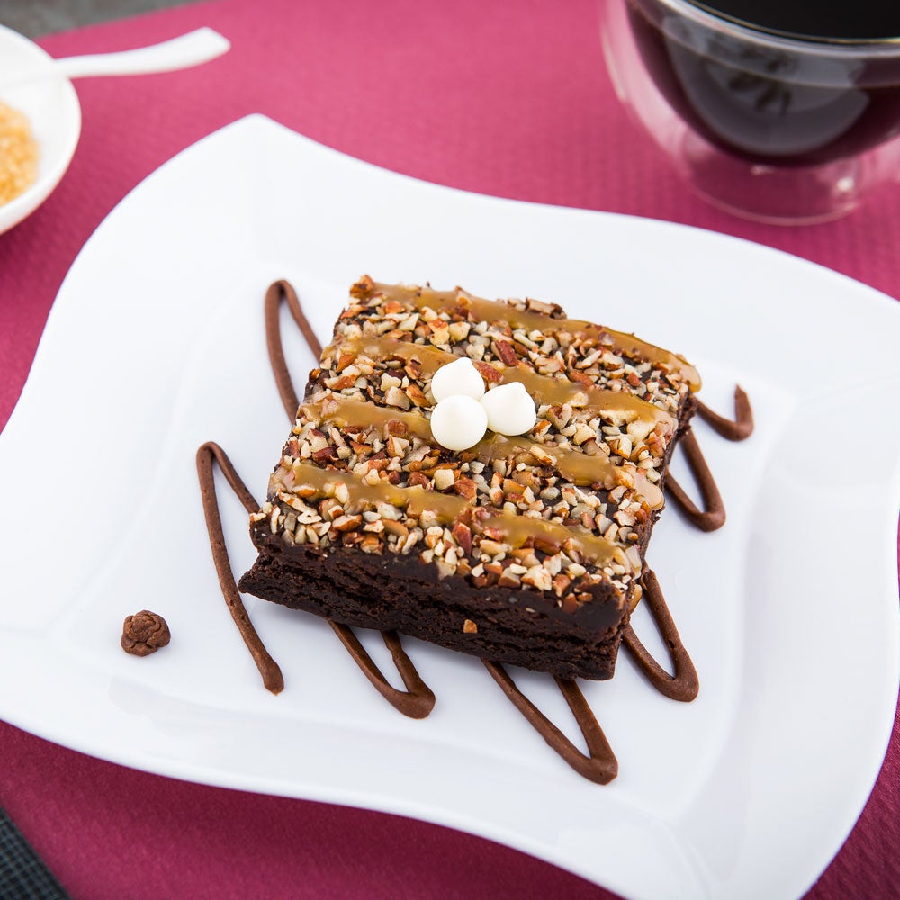 Plates, Appetizer, 7 Inch, Plastic, White Aqua Design, Square Wave, Heavyweight, 7 Linear Inch,1 - 100 COUNT