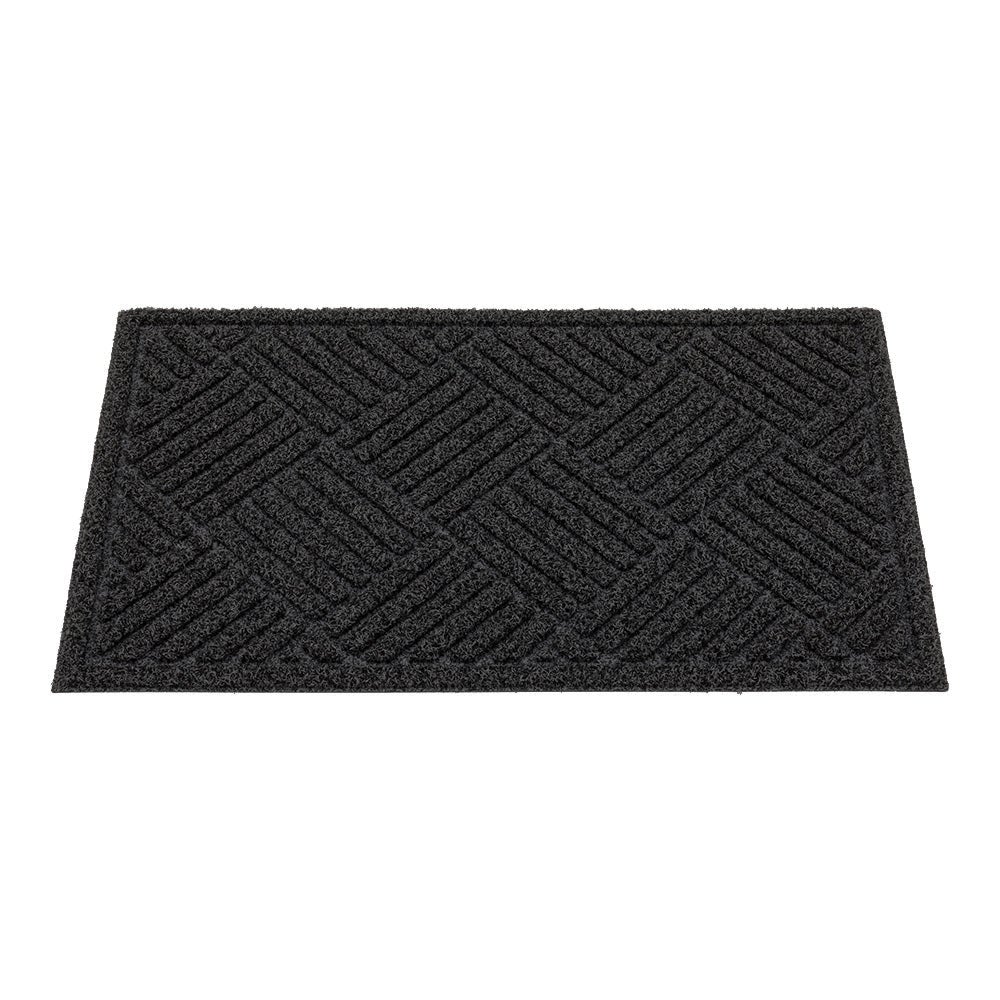 Floor Mat, Outdoor, Comfy Feet, Black, 36 x 24 Inch, Diamond, Polypropylene,1 - 1 EACH