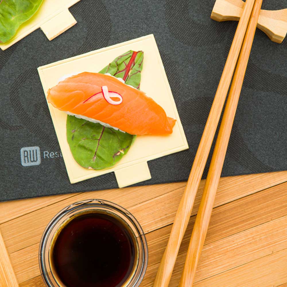 Bases, SturdyServe, 2.8 x 2.8 Inch, Paper, Gold, Square,1 - 200 COUNT