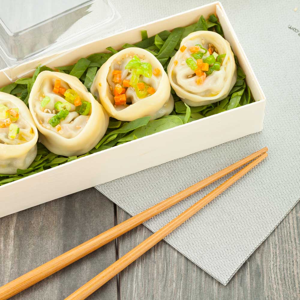 Containers, Food, 7.25 Inch, Poplar Wood, Natural Taipei Design, Long Straight Rectangle, 7.25 Linear Inch,1 - 100 COUNT