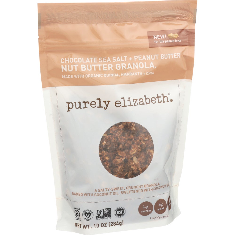 Granola, Chocolate/Sea Salt/Peanut Butter,6 - 10 OUNCE