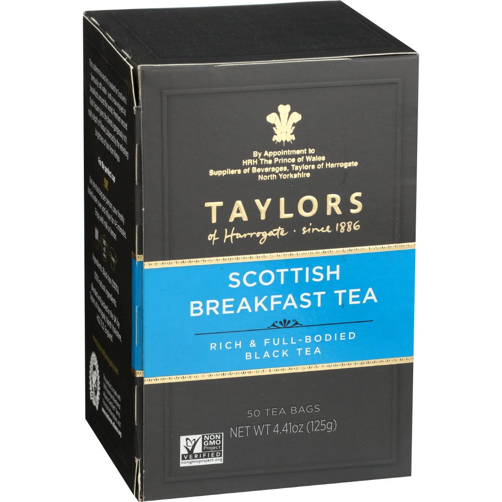 Tea, Scottish Breakfast, Individually Wrapped with String,6 - 50 COUNT