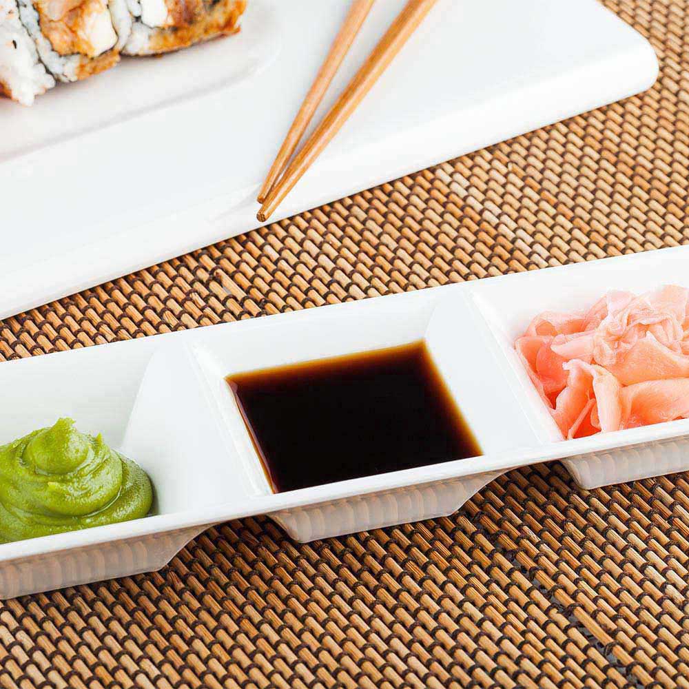 Set, Triplets, 8.75 Inch, Square, White, Melamine, 8.75 Linear Inch,1 - 10 COUNT