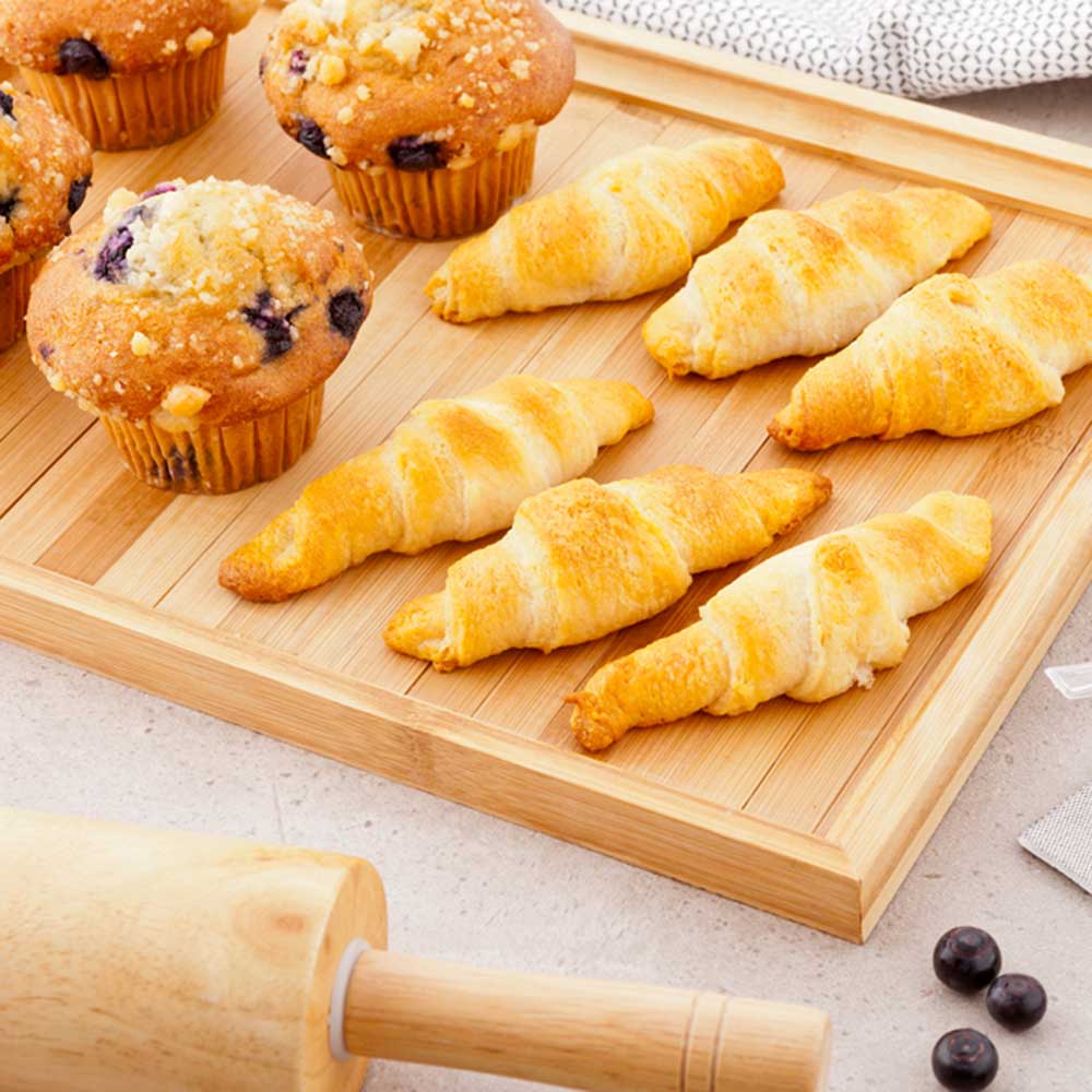 Tray, 14.5 x 10.5 Inch, Bamboo Wood, Natural,1 - 1 EACH