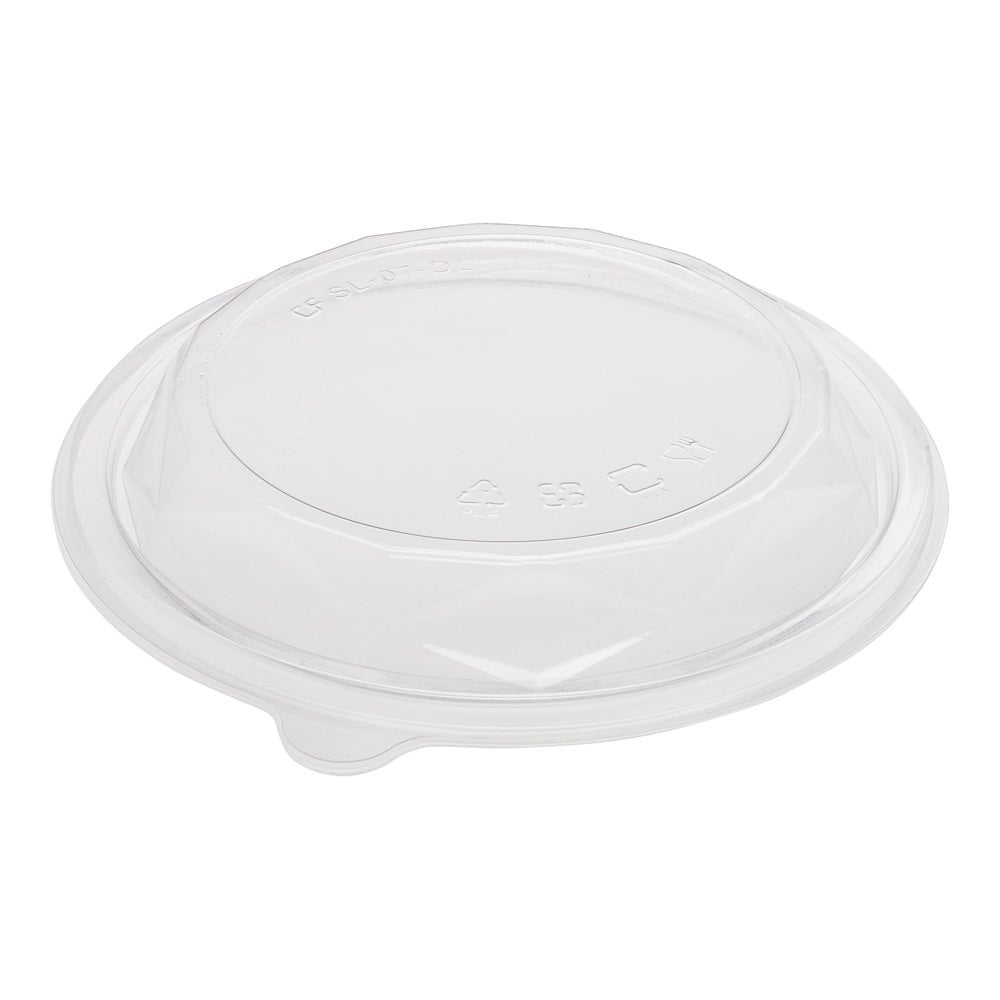 Lids, Basic Nature Dome, Plastic, Clear, 24 & 32 Ounce, for Cold Togo Bowls,1 - 500 COUNT