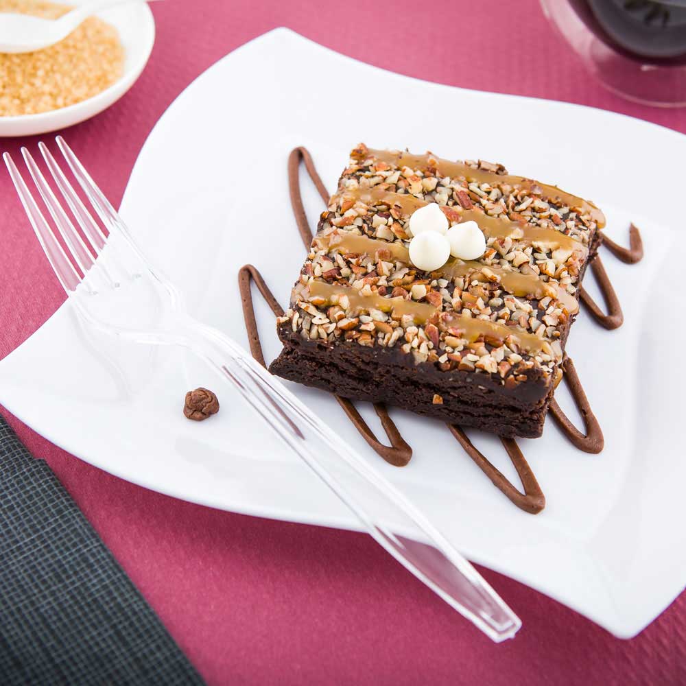 Forks, Plastic, Clear,1 - 250 COUNT