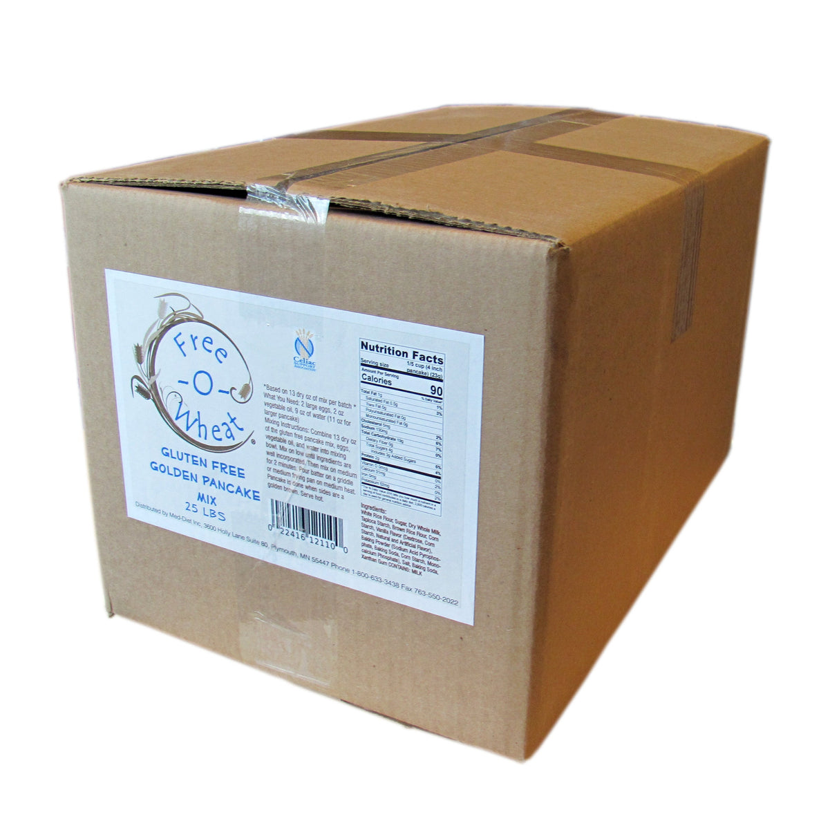 Mix, Pancake, Golden,1 - 25 POUND