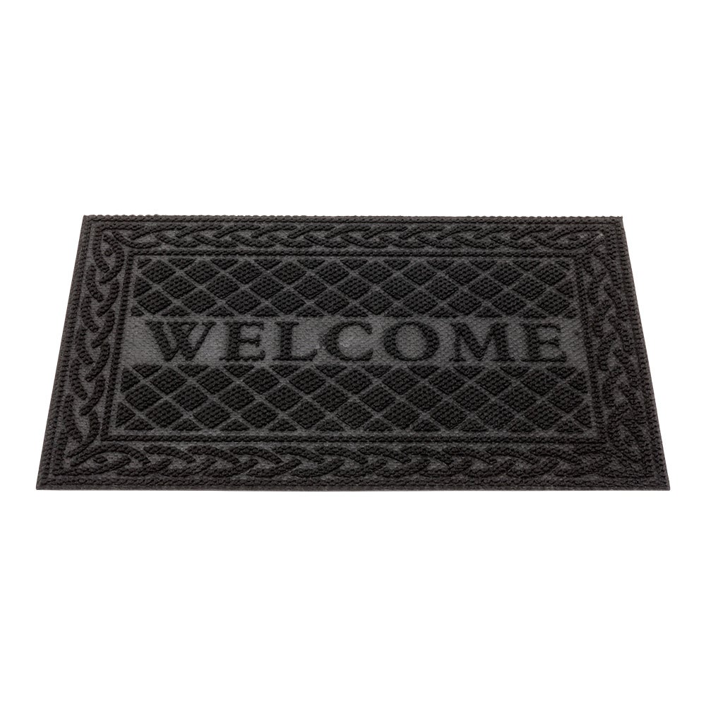 Floor Mat, Comfy Feet, Black, 36 x 24 Inch, Polypropylene,1 - 1 EACH