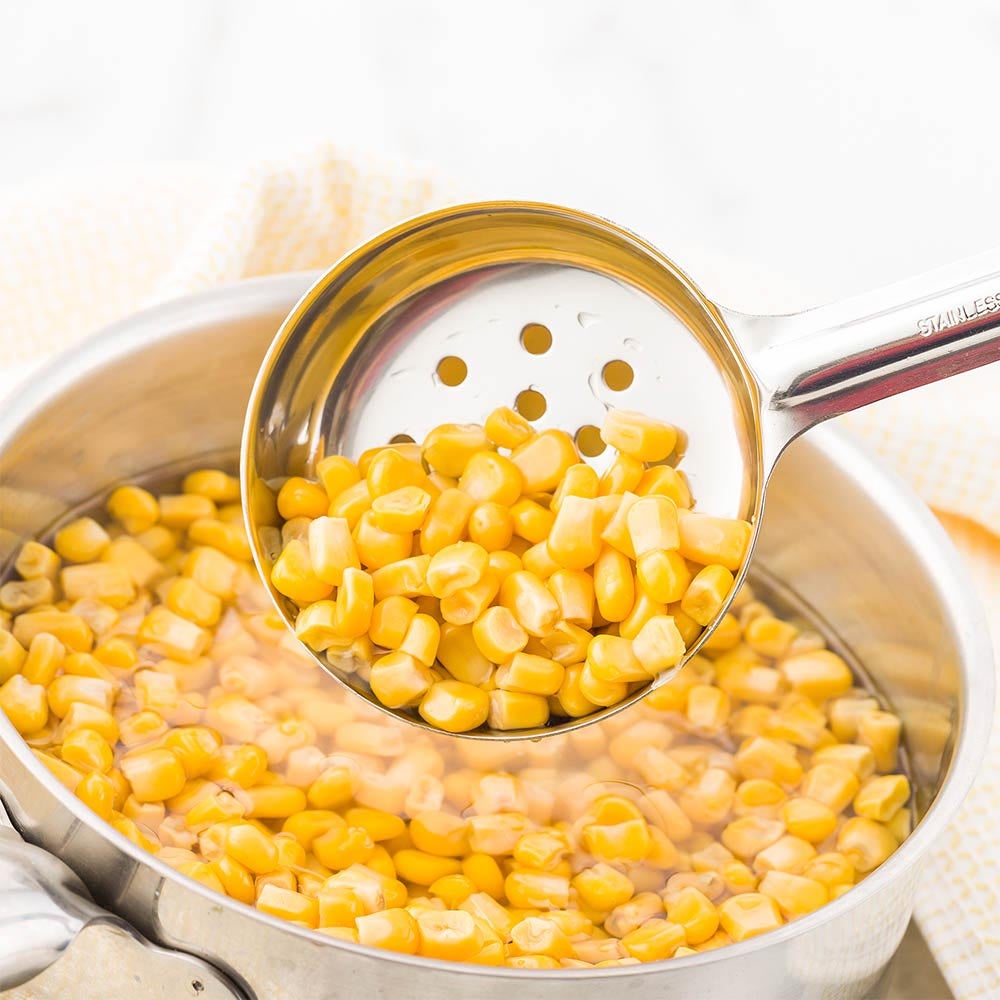 Spoodle, Perforated, 4 Ounce, Green Handle, 4 Ounce,1 - 1 EACH