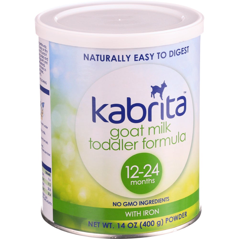 Toddler Formula, Goat Milk, 12-24 Months, with Iron,12 - 14 OUNCE