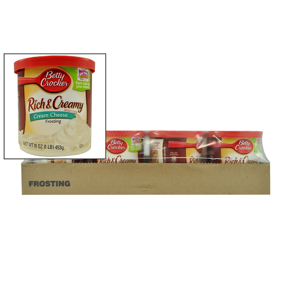 Frosting, Cream Cheese, Rich & Creamy,8 - 16 OUNCE