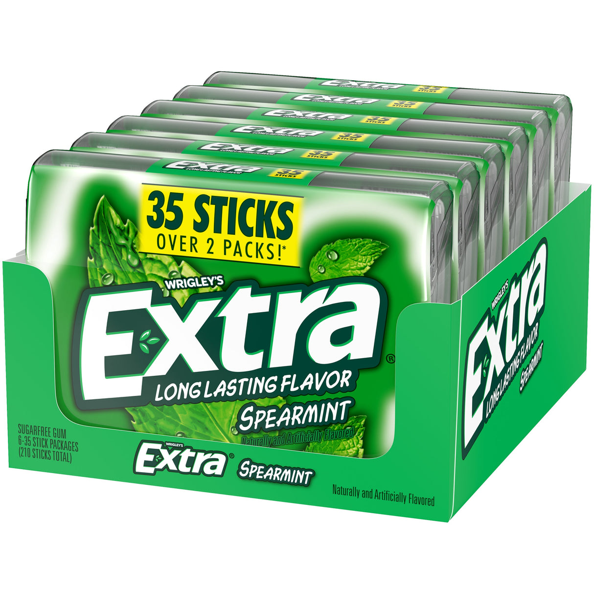 Gum, Spearmint, Sugar-Free,8 - 6 COUNT