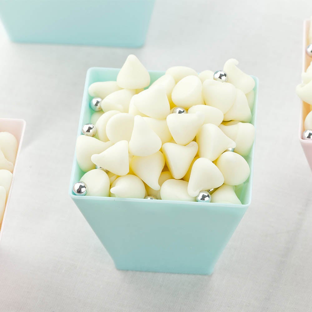 Cups, Mini Kova Dessert, 2 Ounce, Plastic, Limited Edition Baby Blue, Square, 2 Ounce,1 - 100 COUNT