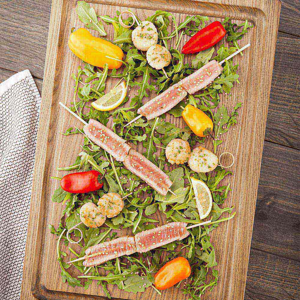 Board, Cutting & Serving, 21.5 x 12 x 1 Inch, Small, Platinum, Ash Wood, 21.5 Linear Inch,1 - 1 EACH