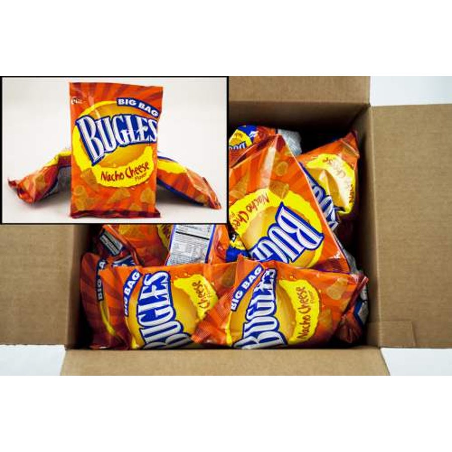 Chips, Corn, Cone-Shaped, Nacho Cheese,36 - 1.5 OUNCE