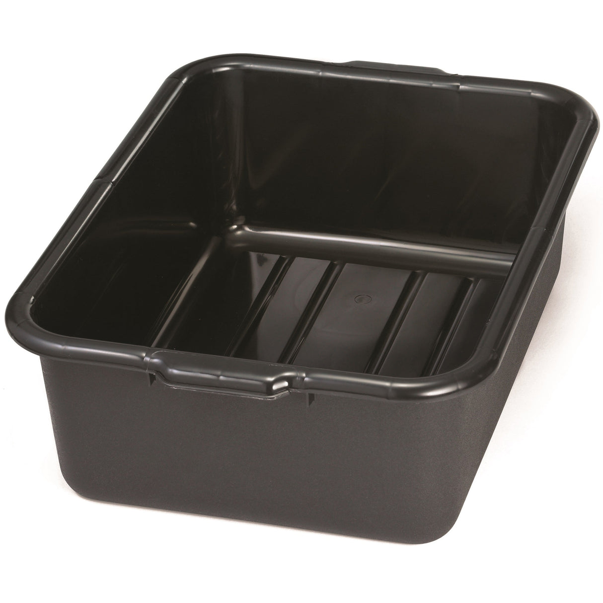 Box, Bus, Black, Polyethylene, 21 x 16 x 7 Inch,12 - 1 EACH