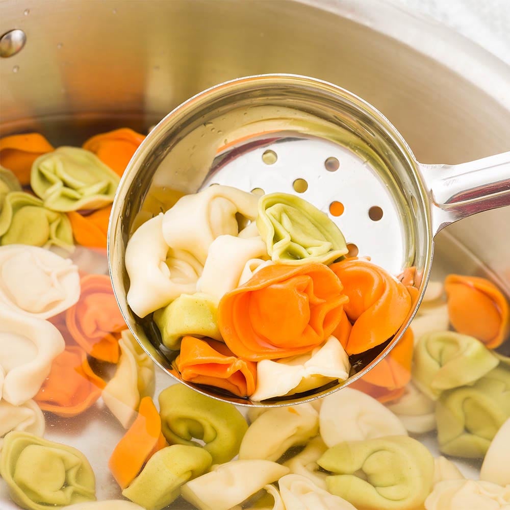 Spoodle, Perforated, 8 Ounce, Blue Handle, 8 Ounce,1 - 1 EACH