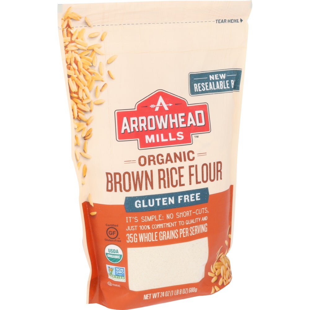 Flour, Brown Rice,6 - 24 OUNCE