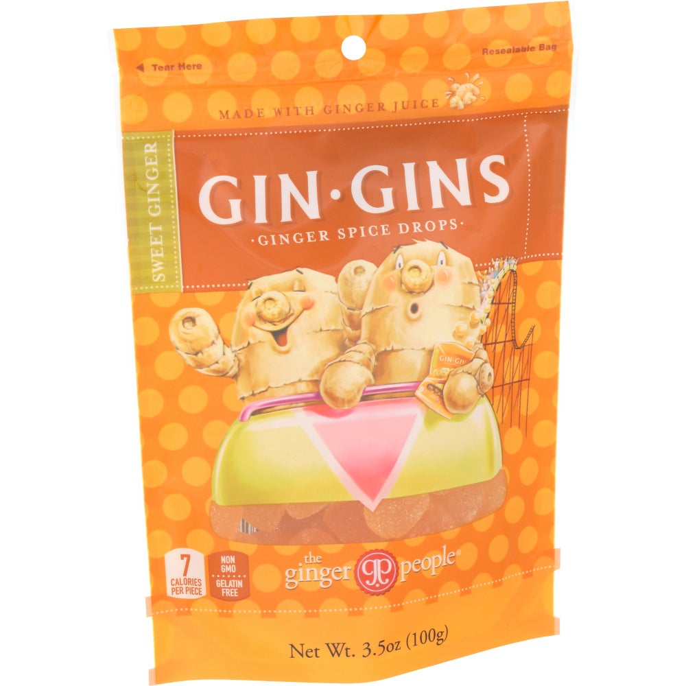 Hard Candy, Ginger Spice, Gin Gins, Drops,12 - 3.5 OUNCE