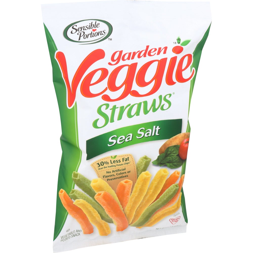 Snacks, Garden Veggie Straws, Sea Salt,12 - 5 OUNCE