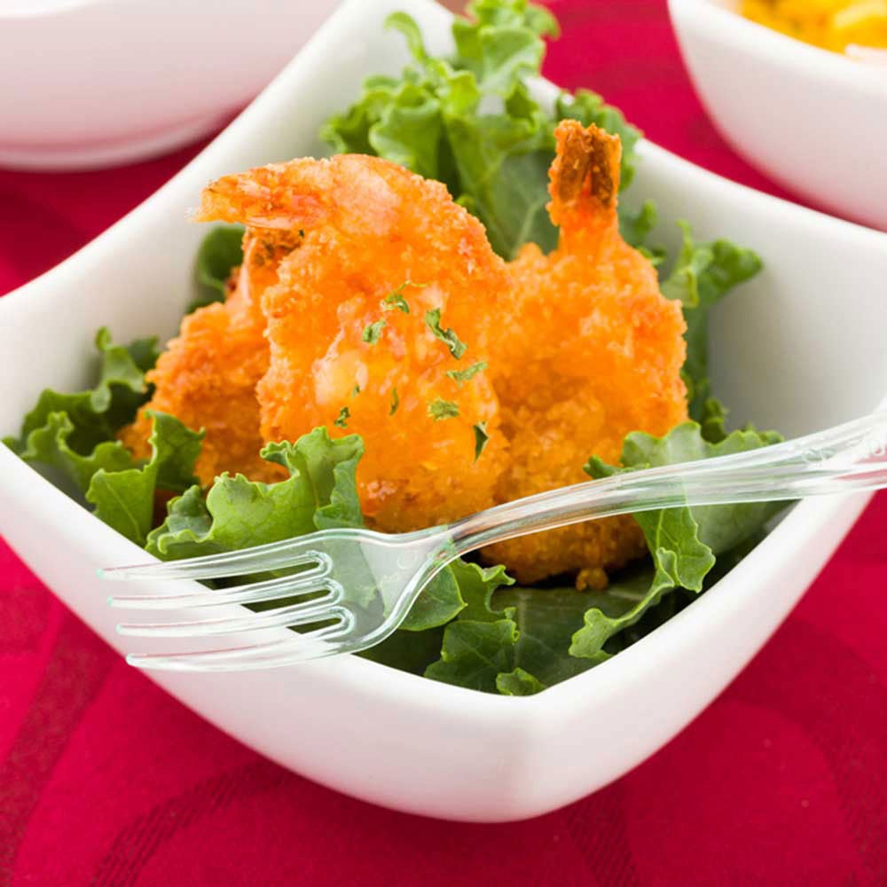 Forks, Plastic, Sea Green, 4 Inch, 4 Linear Inch,1 - 500 COUNT