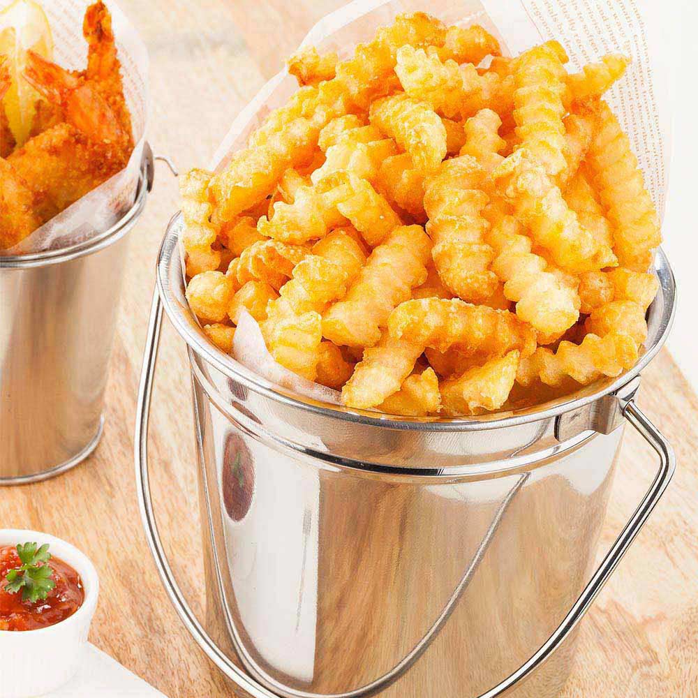 Pail, Medium Serving, 28 Ounces, Stainless Steel, 28 Ounce,1 - 1 EACH