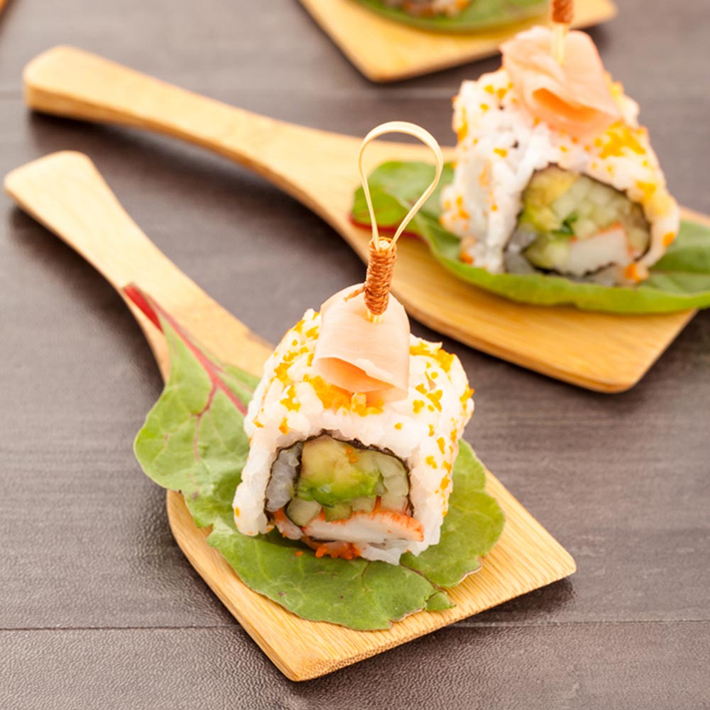 Spatulas, 5.5 Inch, Bamboo, 5.5 Linear Inch,1 - 100 COUNT