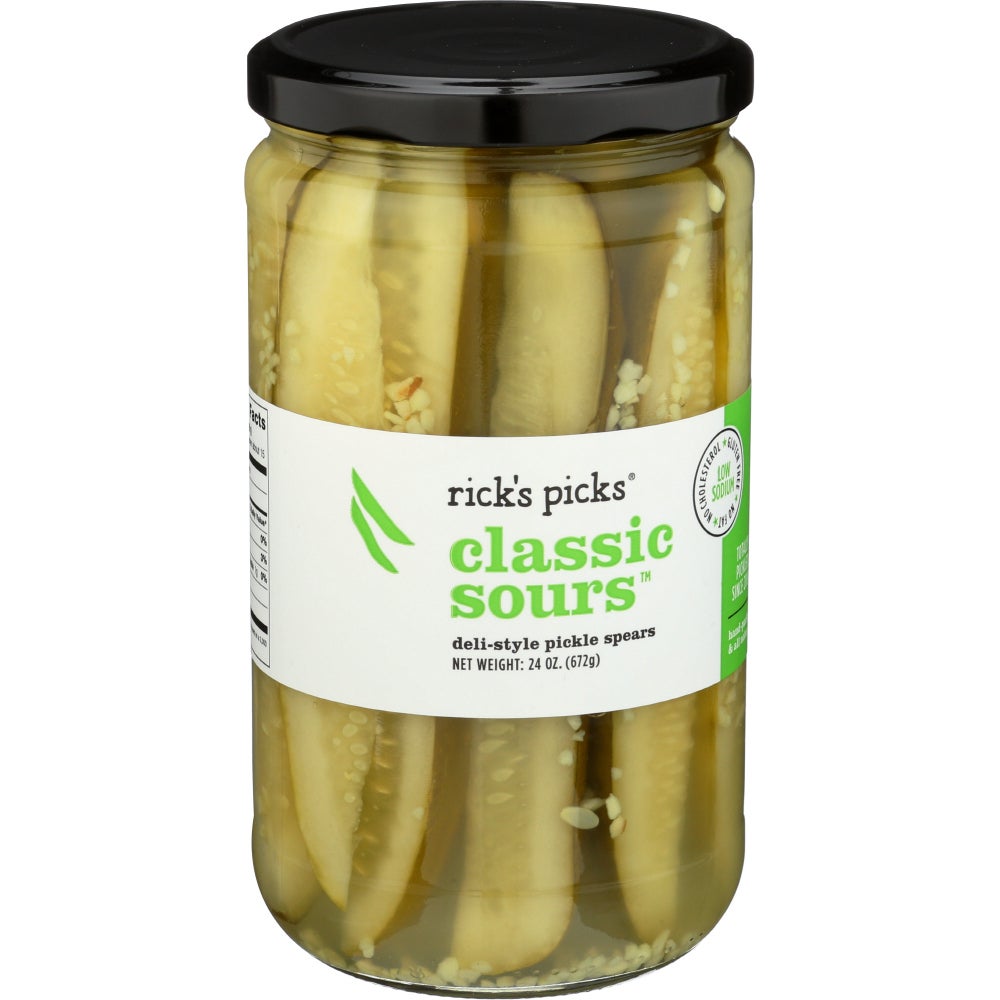 Pickle Spears, Classic Sour, Deli-Style,6 - 24 OUNCE