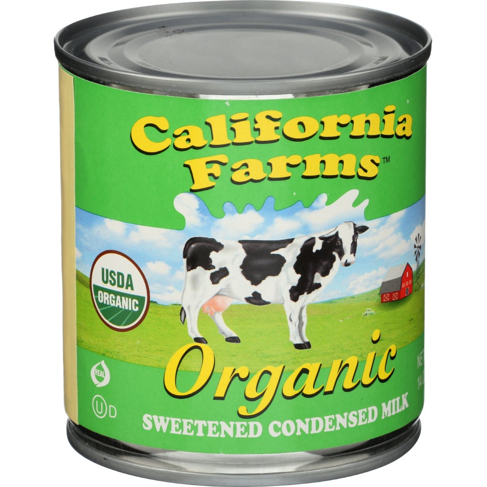 Milk, Sweetened Condensed, Organic, Shelf-Stable,24 - 14 OUNCE