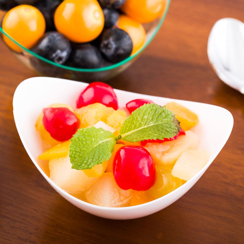 Dishes, Tasting, 2 Ounce, Plastic, White Alato Design, Scoop, Heavyweight, 2 Ounce,1 - 100 COUNT