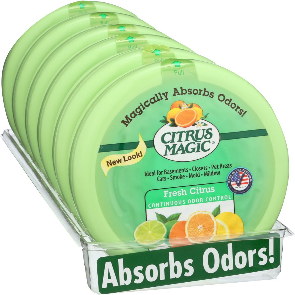 Air Freshener, Ready-to-Use Fresh Citrus, Solid, 8 Ounce,1 - 6 COUNT