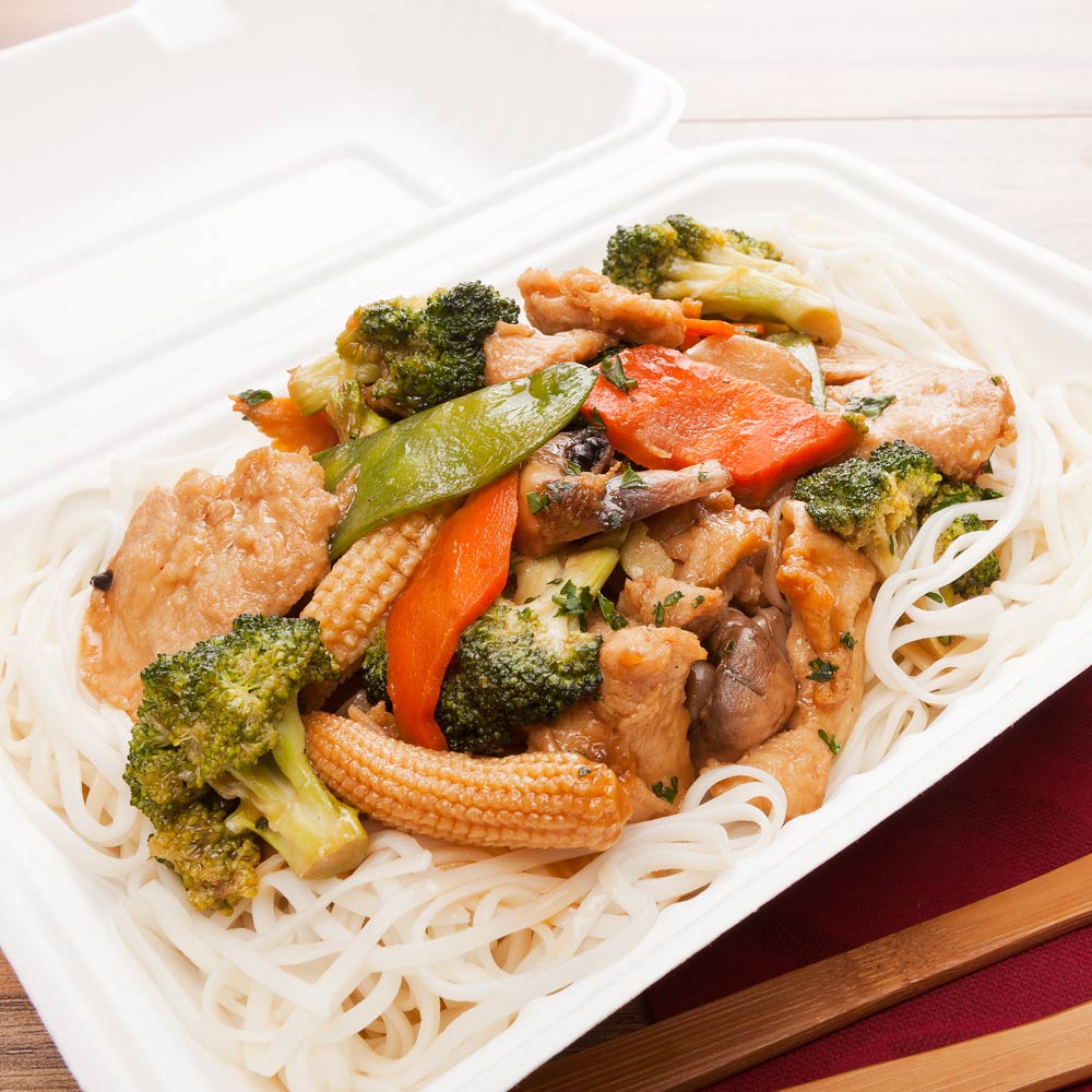 Containers, Take-Out, Medium 9 x 6 Inch, Bagasse, White Collezione Design, Clamshell,1 - 100 COUNT