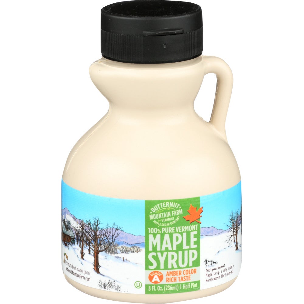Syrup, Maple, Vermont, Amber, Rich Taste,24 - 8 FLUID
