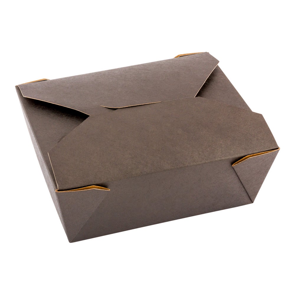 Boxes, Take-Out, 45 Ounce # 8, Paper, Black, 45 Ounce,1 - 200 COUNT