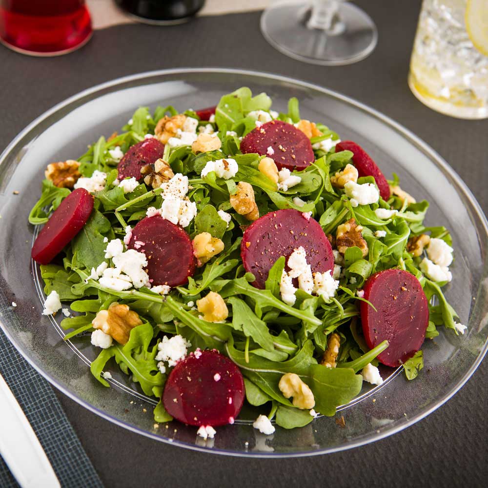 Plates, Dinner, 9 Inch, Plastic, Clear Elegant Design, Round, Heavyweight, 9 Linear Inch,1 - 100 COUNT