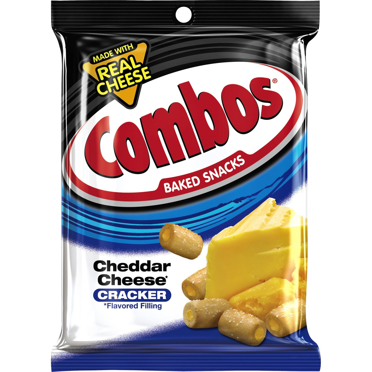 Baked Snacks, Cracker, Cheddar Cheese,12 - 6.3 OUNCE
