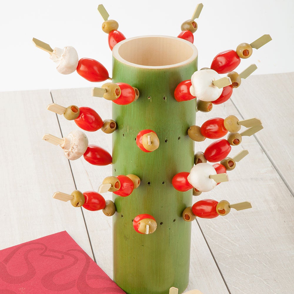 Stands, 12 Inch, Bamboo Trunk, 72 Holes, 12 Linear Inch,1 - 1 EACH