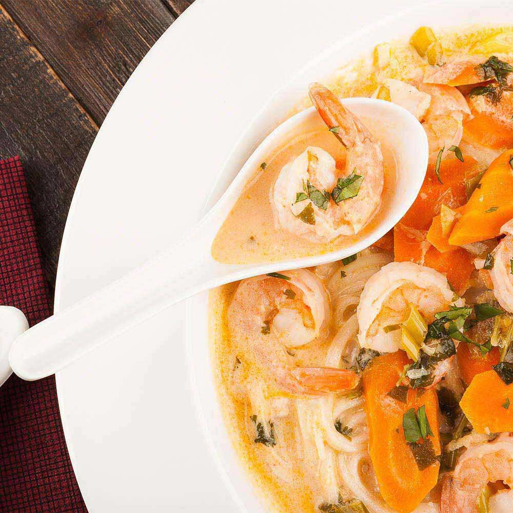 Spoons, Asian Soup, 4.75 Inch, White, Voga Melamine, 4.75 Linear Inch,1 - 10 COUNT