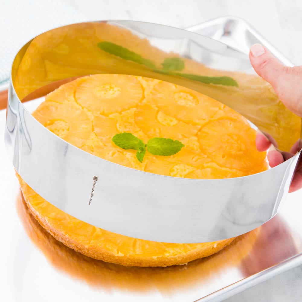 Ring Mold, Pastry, 10 x 2.38 Inch, Stainless Steel, Round, 10 Linear Inch,1 - 1 EACH