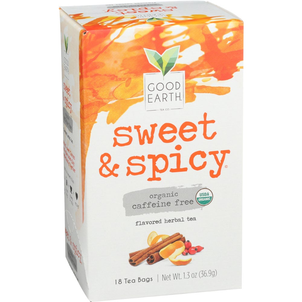 Tea, Herbal, Sweet & Spicy, Bags with Strings,6 - 18 COUNT