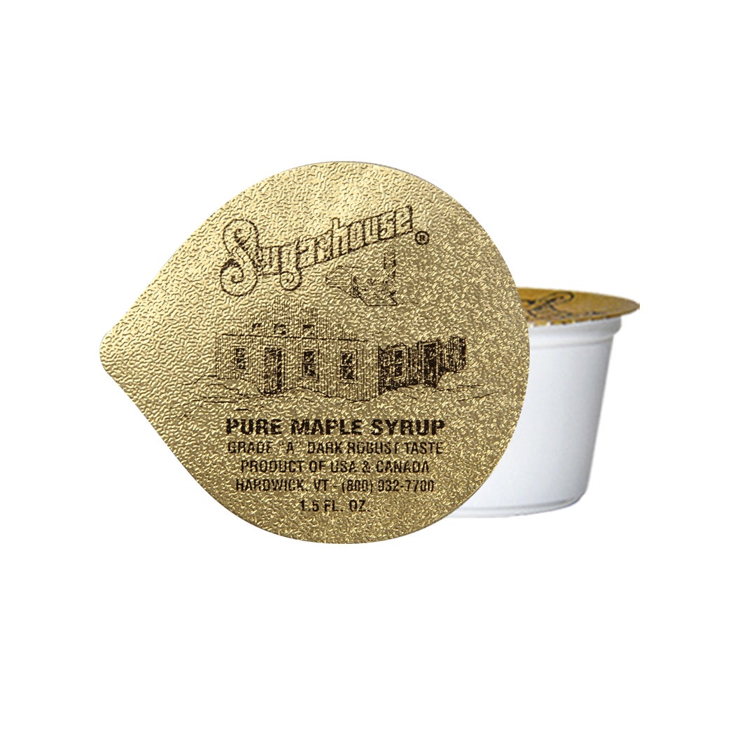 Syrup, Maple, Cups, 1.5 Ounce,1 - 144 COUNT
