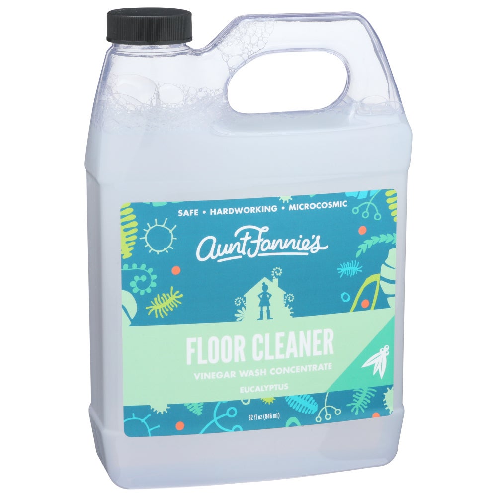 Cleaner, Floor, Concentrated, Vinegar Wash, Eucalyptus,6 - 32 FLUID